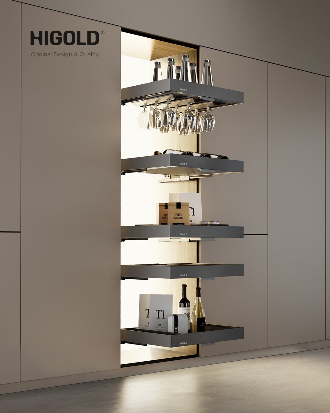 Shearer - Storage & Wine Drawer - Image 2